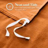 100% Cotton Flannel Solid Modern Fuzzy Duvet Cover Set