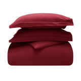 100% Cotton Flannel Solid Modern Fuzzy Duvet Cover Set