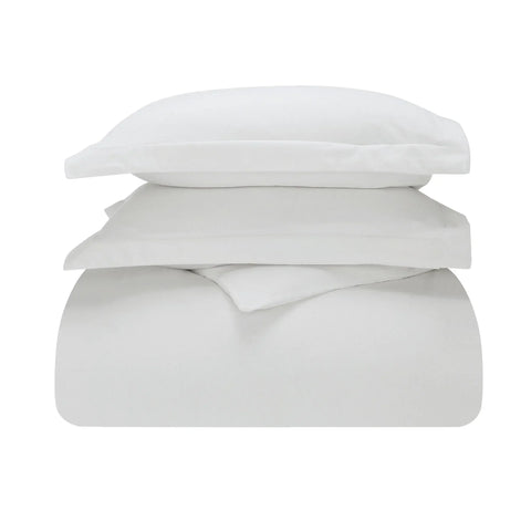 100% Cotton Flannel Solid Modern Fuzzy Duvet Cover Set