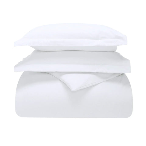 100% Cotton Flannel Solid Modern Fuzzy Duvet Cover Set