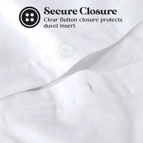 100% Cotton Flannel Solid Modern Fuzzy Duvet Cover Set