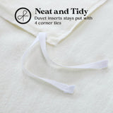 100% Cotton Flannel Solid Modern Fuzzy Duvet Cover Set