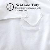 100% Cotton Flannel Solid Modern Fuzzy Duvet Cover Set