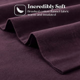 Cotton Flannel Pillowcases Soft Fuzzy Set of 2