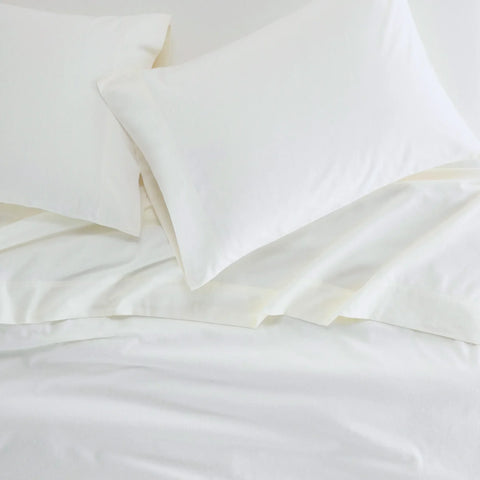 100% Cotton Flannel Sheets Set -  Solid Deep Pocket Bed Sheet Set