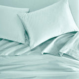 100% Cotton Flannel Sheets Set -  Solid Deep Pocket Bed Sheet Set