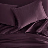 100% Cotton Flannel Sheets Set -  Solid Deep Pocket Bed Sheet Set