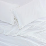 100% Cotton Flannel Sheets Set -  Solid Deep Pocket Bed Sheet Set