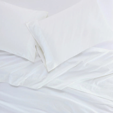 100% Cotton Flannel Sheets Set -  Solid Deep Pocket Bed Sheet Set