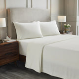 100% Cotton Flannel Sheets Set -  Solid Deep Pocket Bed Sheet Set