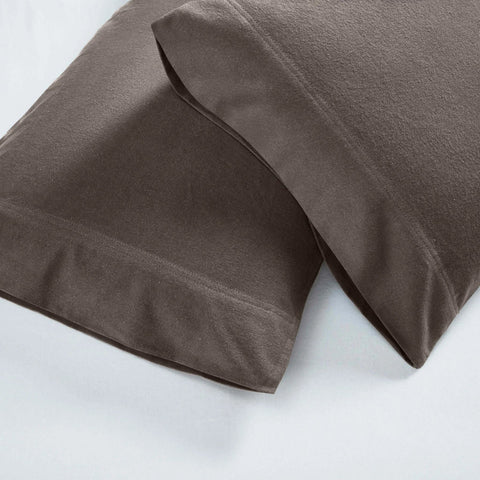 Cotton Flannel Pillowcases Soft Fuzzy Set of 2