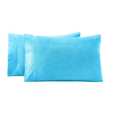 Cotton Flannel Pillowcases Soft Fuzzy Set of 2