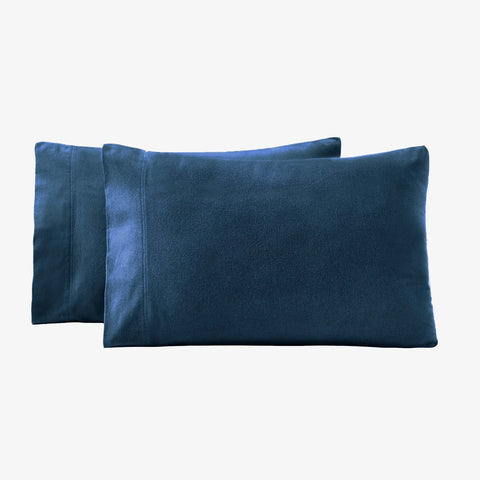 Cotton Flannel Pillowcases Soft Fuzzy Set of 2