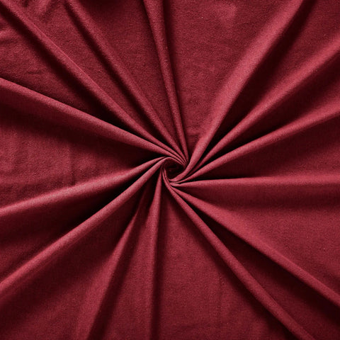 100% Cotton Flannel Sheets Set -  Solid Deep Pocket Bed Sheet Set