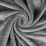 Superior Fleece Plush Medium Weight Fluffy Soft Decorative Throw