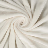 Superior Fleece Plush Medium Weight Fluffy Soft Decorative Throw