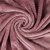 Superior Fleece Plush Medium Weight Fluffy Soft Decorative Throw