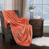 Superior Fleece Plush Medium Weight Fluffy Soft Decorative Throw