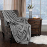 Superior Fleece Plush Medium Weight Fluffy Soft Decorative Throw