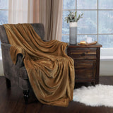 Superior Fleece Plush Medium Weight Fluffy Soft Decorative Throw