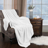 Superior Fleece Plush Medium Weight Fluffy Soft Decorative Throw