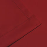 Solid Machine Washable Room Darkening Blackout Curtains, Set of 2