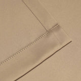 Solid Machine Washable Room Darkening Blackout Curtains, Set of 2