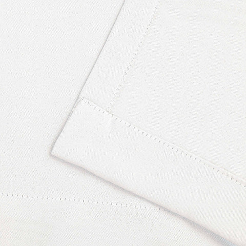 Solid Machine Washable Room Darkening Blackout Curtains, Set of 2