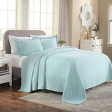 Lightweight Cotton Bedspread Sets 3-Piece Diamond Jacquard Matelassé