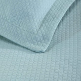 Lightweight Cotton Bedspread Sets 3-Piece Diamond Jacquard Matelassé