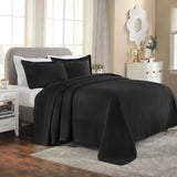 Lightweight Cotton Bedspread Sets 3-Piece Diamond Jacquard Matelassé