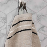 Zero-Twist Cotton Jacquard Towel Set 9 Piece - Sadie