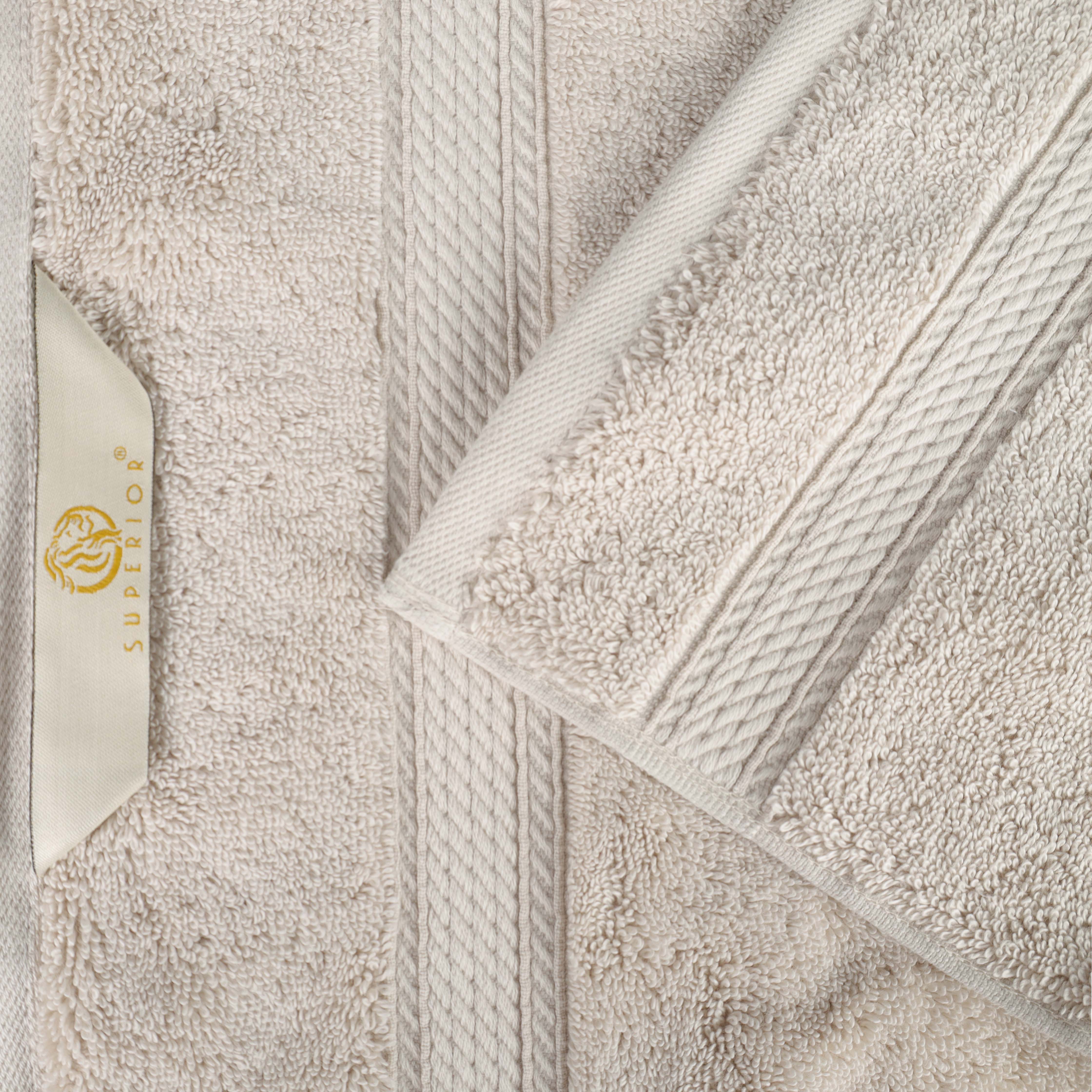 Madison Egyptian Cotton Pile Plush Heavyweight 10 Piece Towel Set