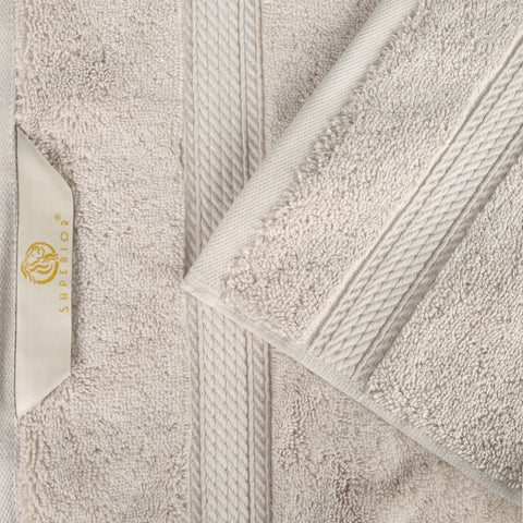 10-Piece Egyptian Cotton Plush Towel Set - Madison