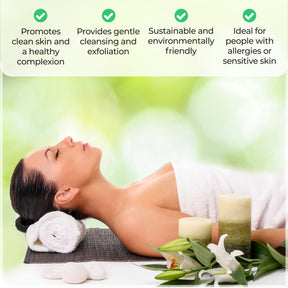 Rayon from Bamboo Eco-Friendly Fluffy Soft Solid 6 Piece Towel Set