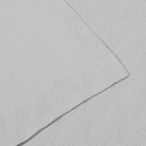 Zuri Textured Waves Room Darkening Blackout Curtains, Set of 2