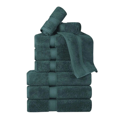 9-Piece Egyptian Cotton Plush Towel Set - Madison