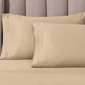 1000 Thread Count Egyptian Cotton Solid Pillowcase Set