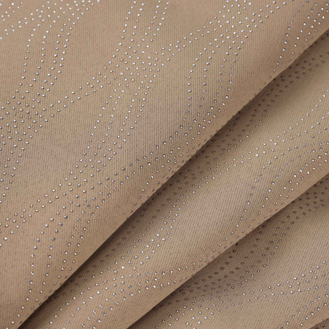 Blackout Window Curtains Zuri Textured Waves Room Darkening Set of 2