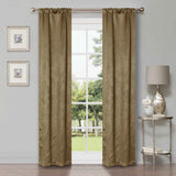Waverly Geometric Washable Room Darkening Blackout Curtains, Set of 2