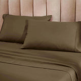1200 Thread Count Cotton Rich Bed Sheet Set Solid Deep Pocket