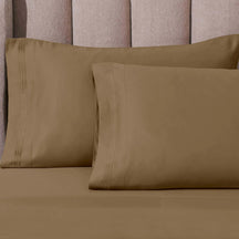 1000 Thread Count Egyptian Cotton Solid Pillowcase Set