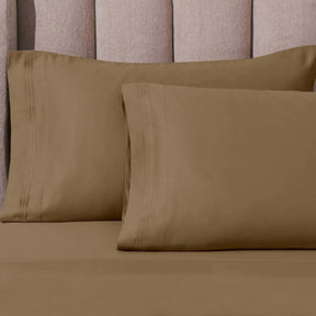 1000 Thread Count Egyptian Cotton Solid Pillowcase Set