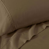 1200 Thread Count Cotton Rich Bed Sheet Set Solid Deep Pocket