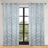 Leaves Room Darkening Washable Blackout Curtain Panels, Set of 2