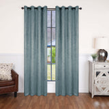 Waverly Geometric Washable Room Darkening Blackout Curtains, Set of 2