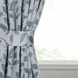 Leaves Room Darkening Washable Blackout Curtain Panels, Set of 2