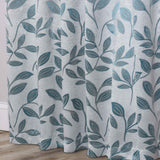 Leaves Room Darkening Washable Blackout Curtain Panels, Set of 2