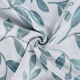 Leaves Room Darkening Washable Blackout Curtain Panels, Set of 2