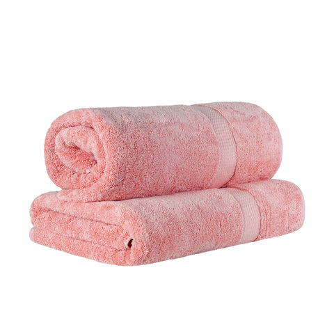 Egyptian Cotton Bath Towels - Plush Bath Sheet Set of 2